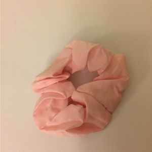 $4 Add-On New Hair Scrunchie Handmade Ponytail Elastic Hair Accessory Pink